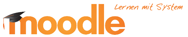 Logo von moodle - Lernen mit System